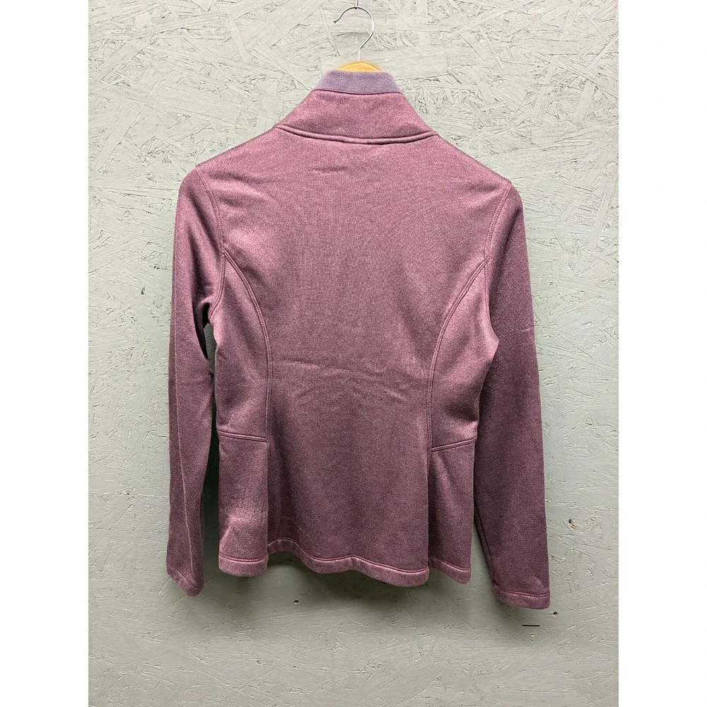 The North Face Full Zip Fleece Jacket Womens S Purple Outdoor Warm Outdoor